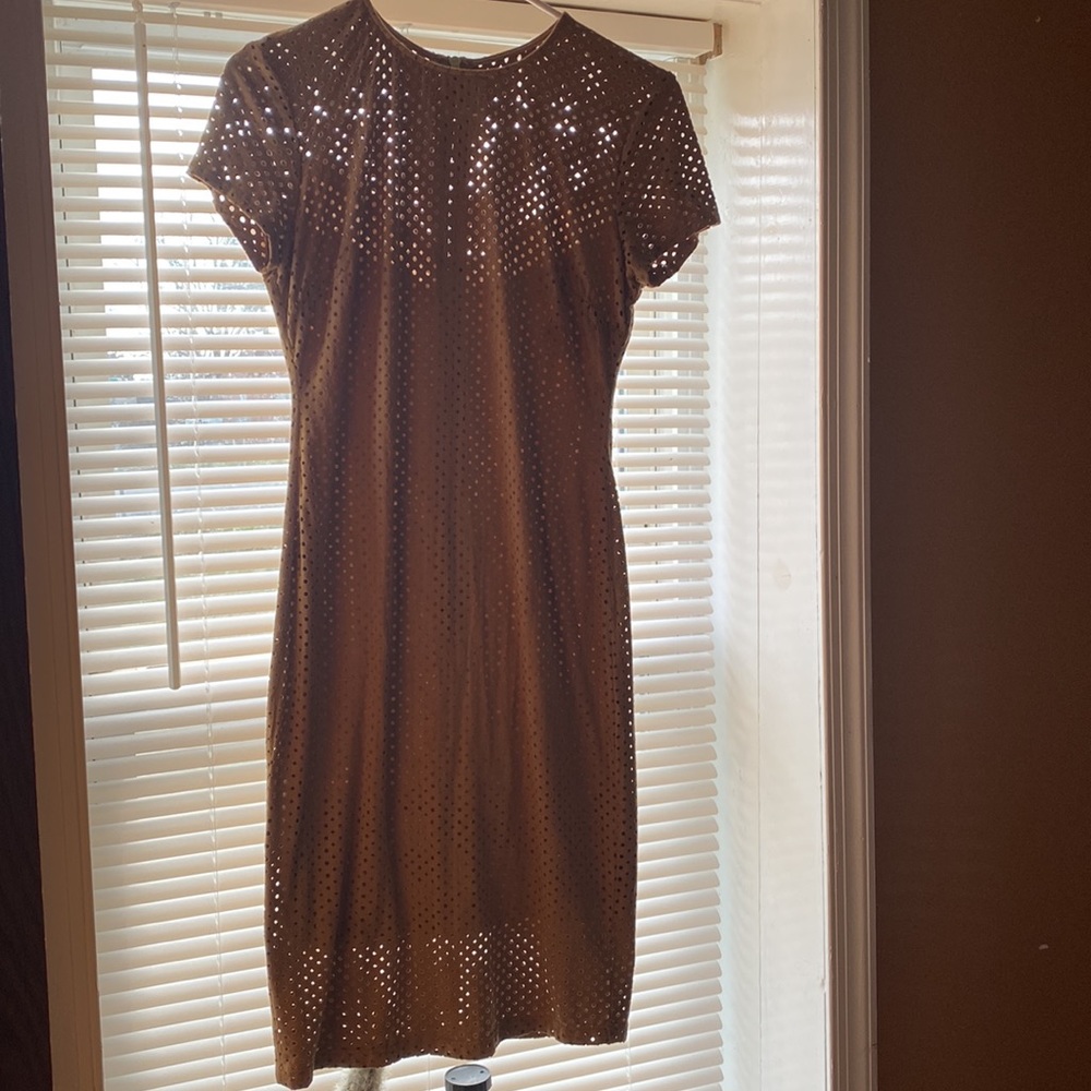 Bisou bisou suede dress